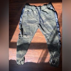 Xl Army Green Hollister Sweat Pants